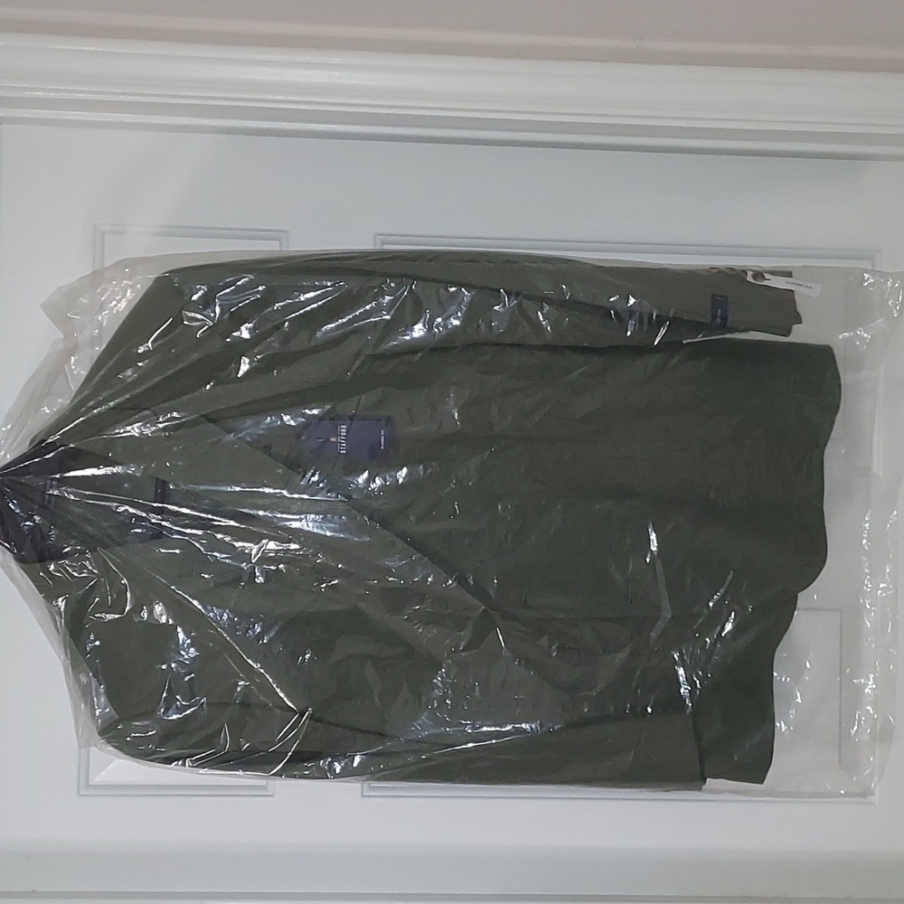 Big and tall men olive blazer